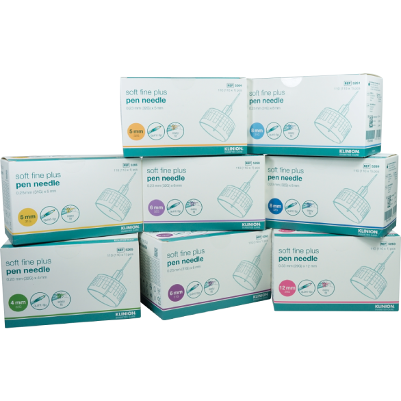 Klinion Softfine Plus pennaalden, verkrijgbaar in verschillende afmetingen