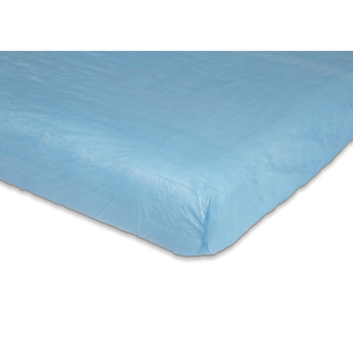 blue mattress protector