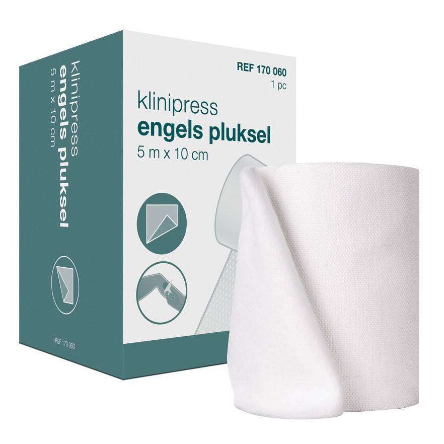 Engels pluksel (sheet for ointment) with box