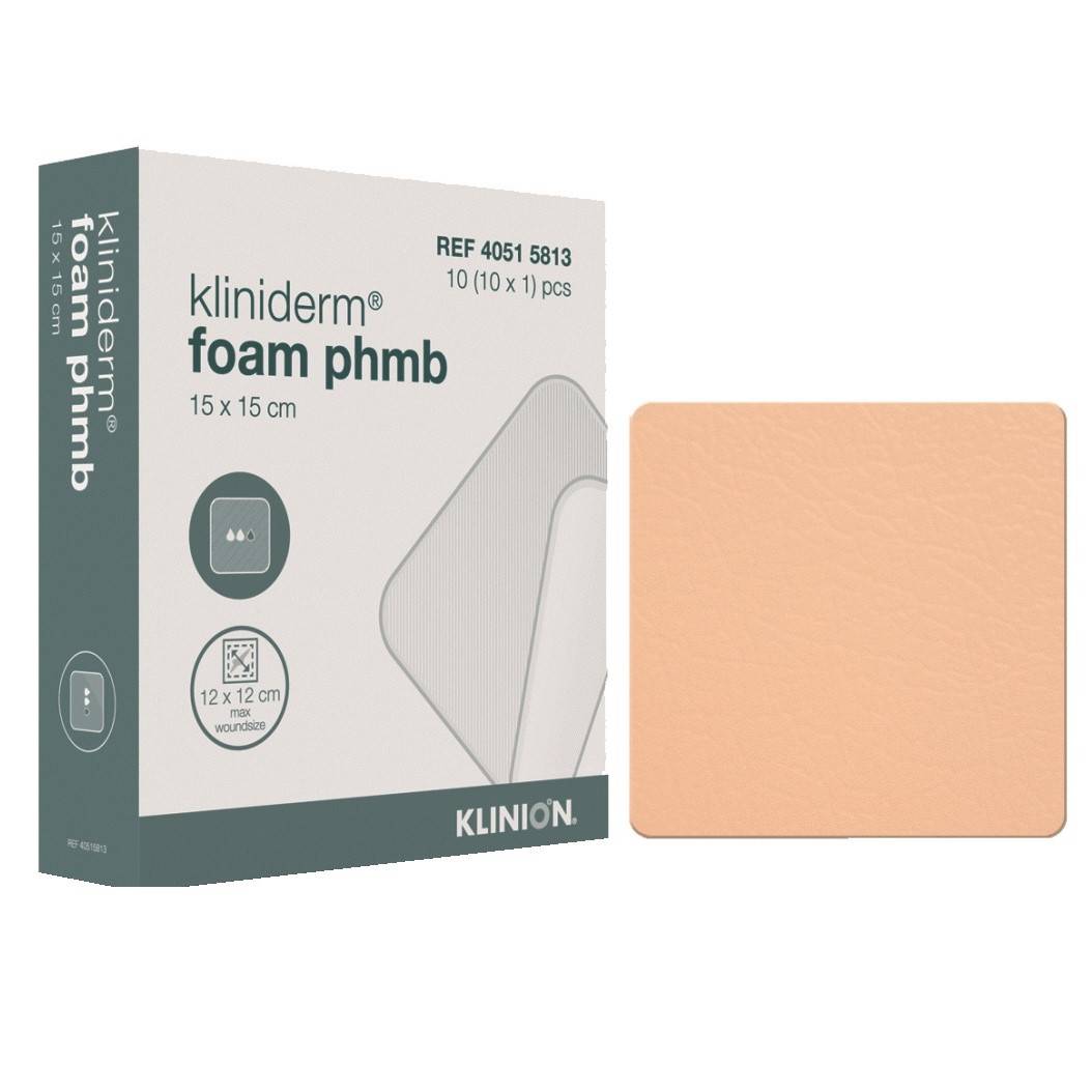 Square foam PHMB plaster with box