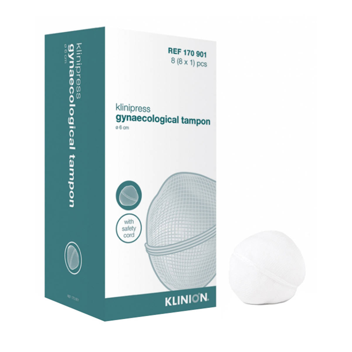 Gynaecological tampon with box